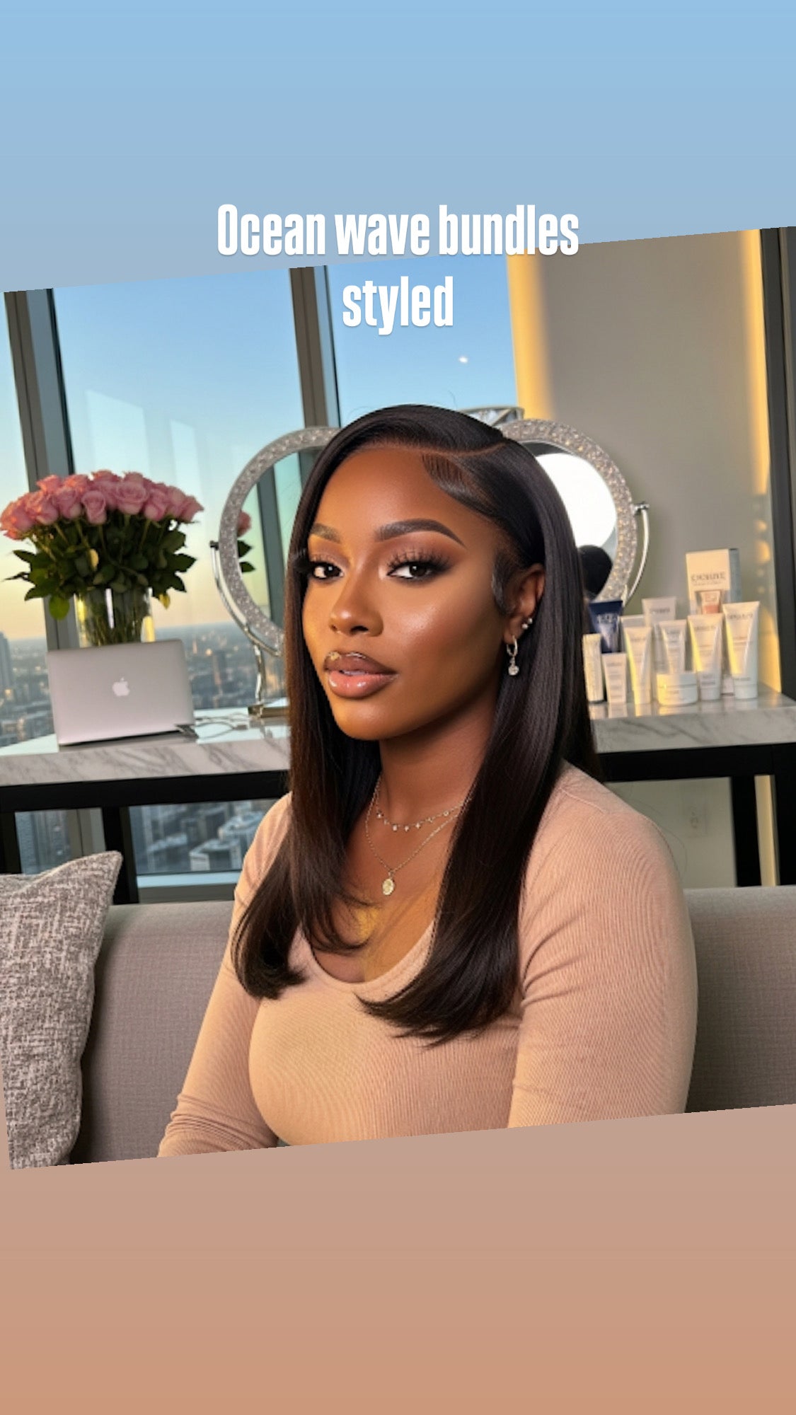 Deluxe Bone Straight Bundles